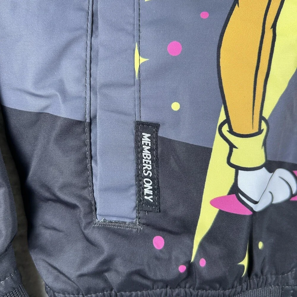 Members Only Jacket Youth Medium Looney Tunes Lola Bunny Racing Love Graphic
